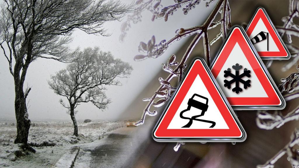 Погодные условия в Хакасии «диктуют» свои правила вождения