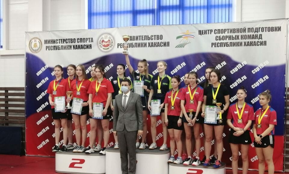 Хакасские спортсмены триумфально выступили на Чемпионате Сибири по настольному теннису