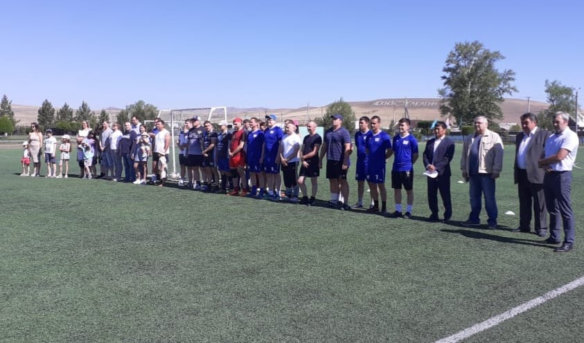 Сотрудники прокуратуры Хакасии сыграли в мини-футбол в Аскизе