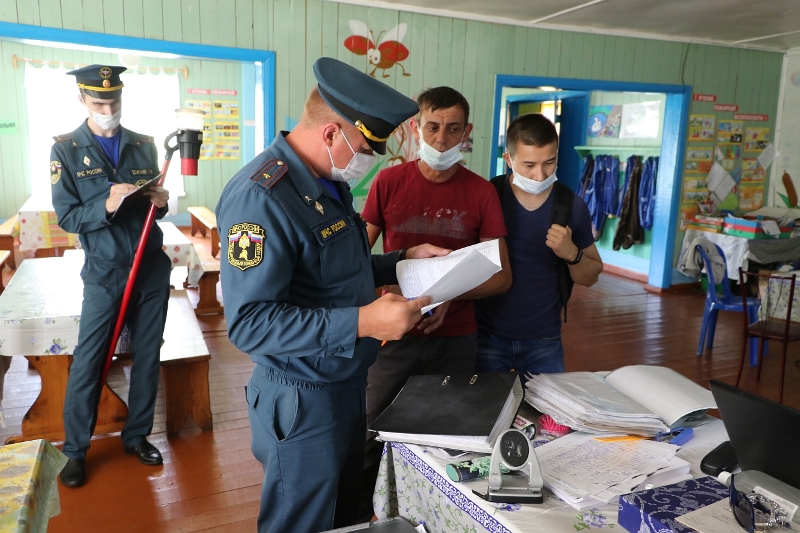 Пожарная безопасность в детских лагерях на контроле МЧС России 