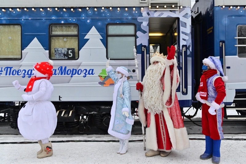 В Хакасию приедет Поезд Деда Мороза