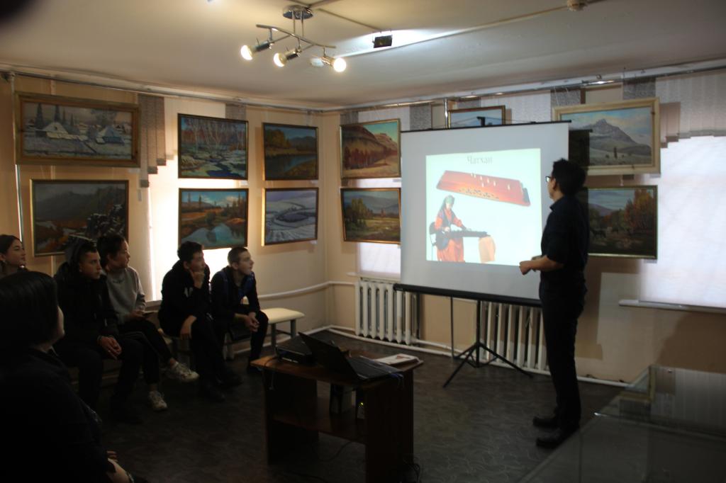 Встреча со студентами ПУ-18 села Аскиз в рамках музейного кружка «Эрудит»