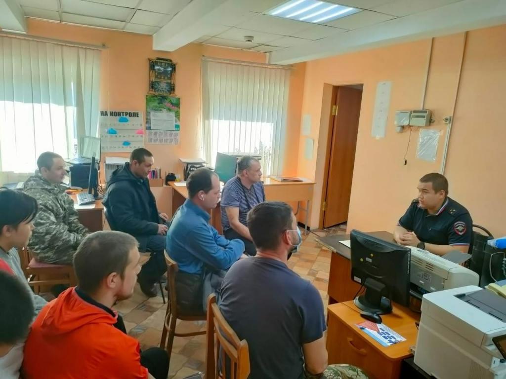 Сотрудники ГИБДД Аскизского района провели беседу с осужденными