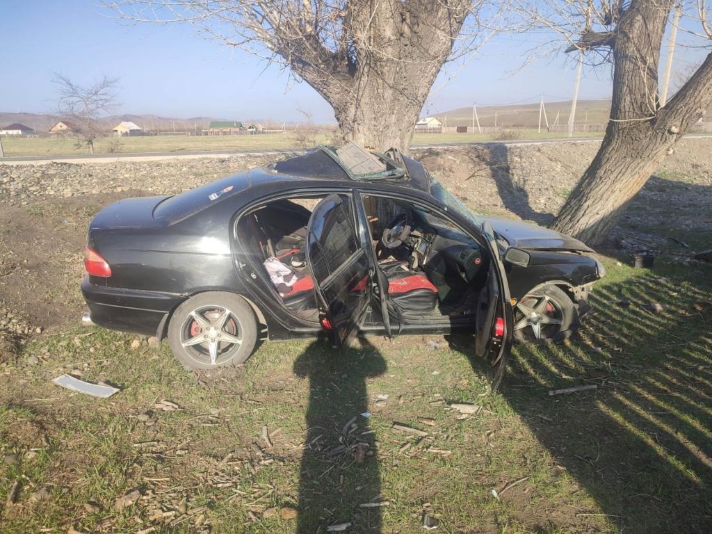 В Аскизском районе в ДТП пострадал пьяный водитель автомобиля