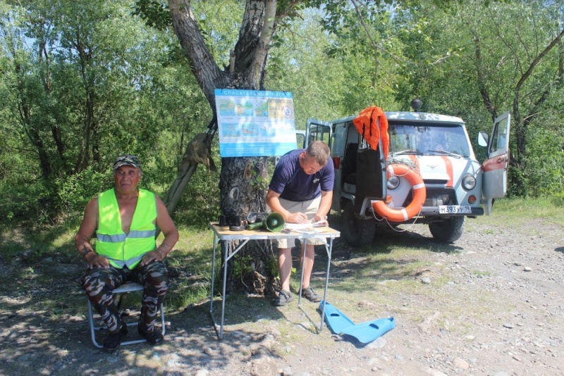 В Хакасии специалисты МЧС проверяют работу общественных спасательных постов