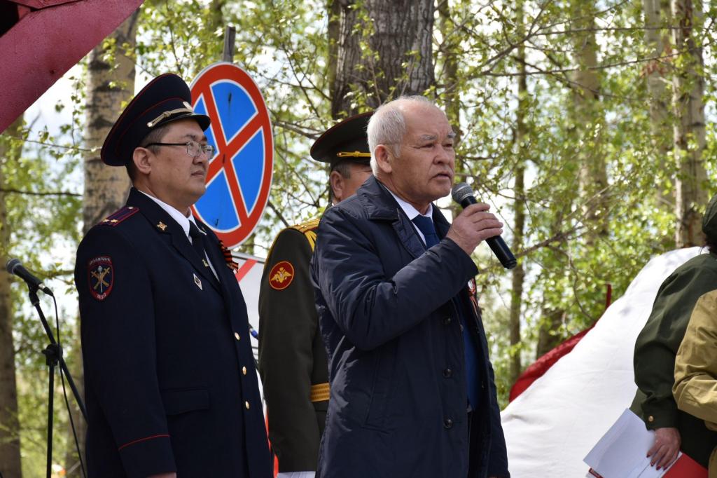 Праздник Победы в селе Аскиз