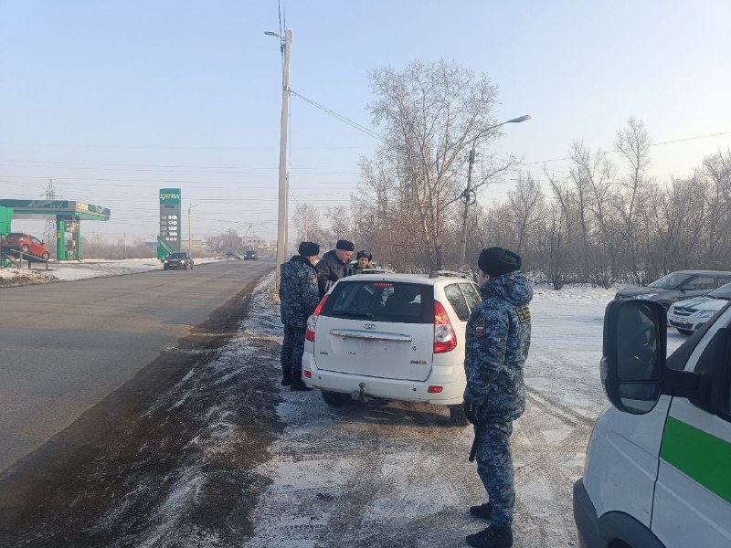 «Дорожный пристав» в Черногорске