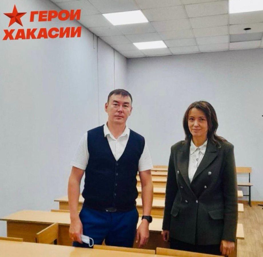 Участник регионального проекта «Герои Хакасии» встретился с наставником из Минздрава Хакасии